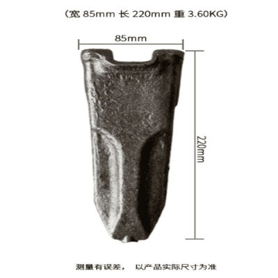 ฟันถังขุดปลอมแม่นยำสำหรับ SY115 / SY125 / SY135 / 155