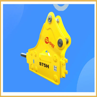 ค้อนทุบไฮดรอลิกรถขุดอะไหล่ SYB43 Triangular Type 75 Bit Rod