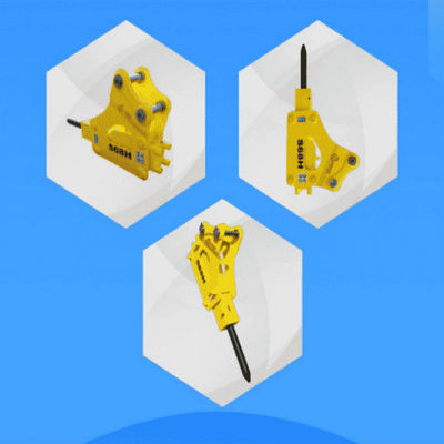 SYB40 Excavator อะไหล่ค้อนทุบไฮดรอลิกสำหรับ SY55 / 60