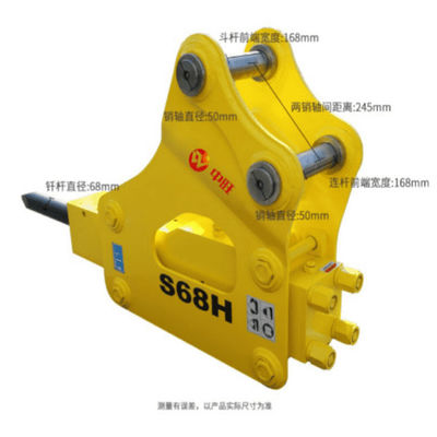 SYB40 Excavator อะไหล่ค้อนทุบไฮดรอลิกสำหรับ SY55 / 60