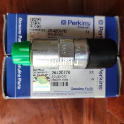 Perkins C6.6 C7.1 Flameout 24v โซลินอยด์วาล์ว 26420470 28491679