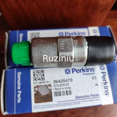 Perkins C6.6 C7.1 Flameout 24v โซลินอยด์วาล์ว 26420470 28491679
