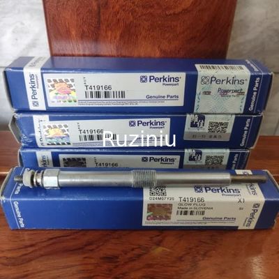 T419166 3054C ปลั๊กเรืองแสง Perkins ไฟฟ้า 12V ปลั๊กเครื่องทำความร้อน Perkins