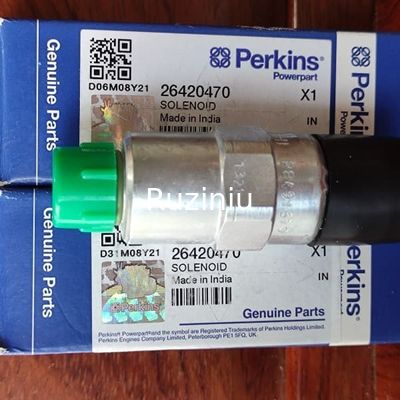 Perkins C6.6 C7.1 Flameout 24v โซลินอยด์วาล์ว 26420470 28491679