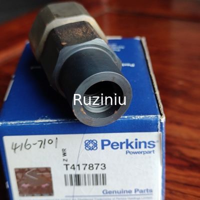 T417873 416-7101 ชิ้นส่วนเครื่องยนต์ Perkins C6.4 C6.6 Fuel Overflow Valve