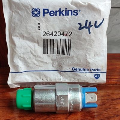 Perkins C4.4 Flameout Delphi โซลินอยด์วาล์ว 26420472 28363771