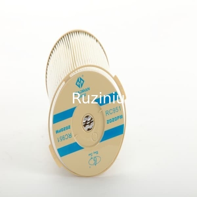 60249072 ชิ้นส่วนรถขุดขุด RC951 ไส้กรองน้ำมันเชื้อเพลิง 122 * 17/50 * 241