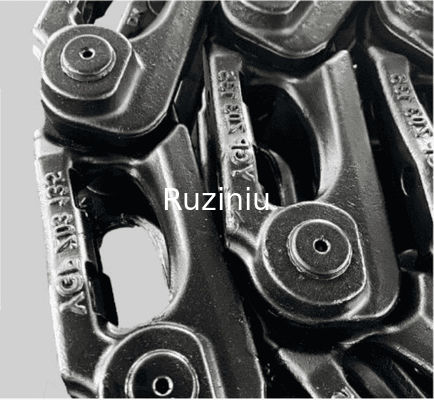 13914437 ชิ้นส่วนช่วงล่างของรถขุด 49 Chain Excavator Track Link สำหรับ SY305