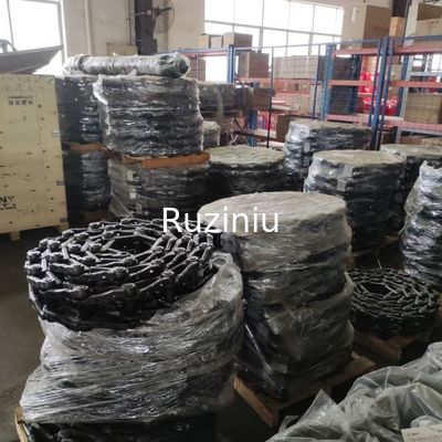 SY135 10786241 ชิ้นส่วนช่วงล่างของรถขุดตีนตะขาบตีนตะขาบตีนตะขาบ 44 โซ่