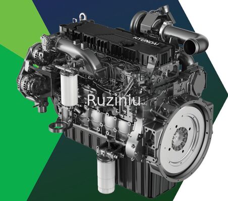 การประกอบเครื่องยนต์ Doosan/Hyundai DX12-MBE10